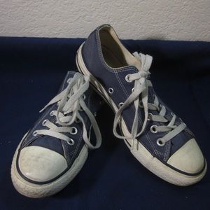 Converse All Star Chuck Taylor Low Top Blue Size 5.5 Mens